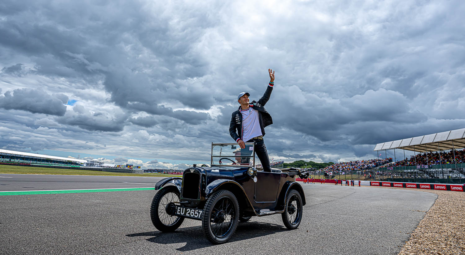 George Russell, Silverstone, 2022