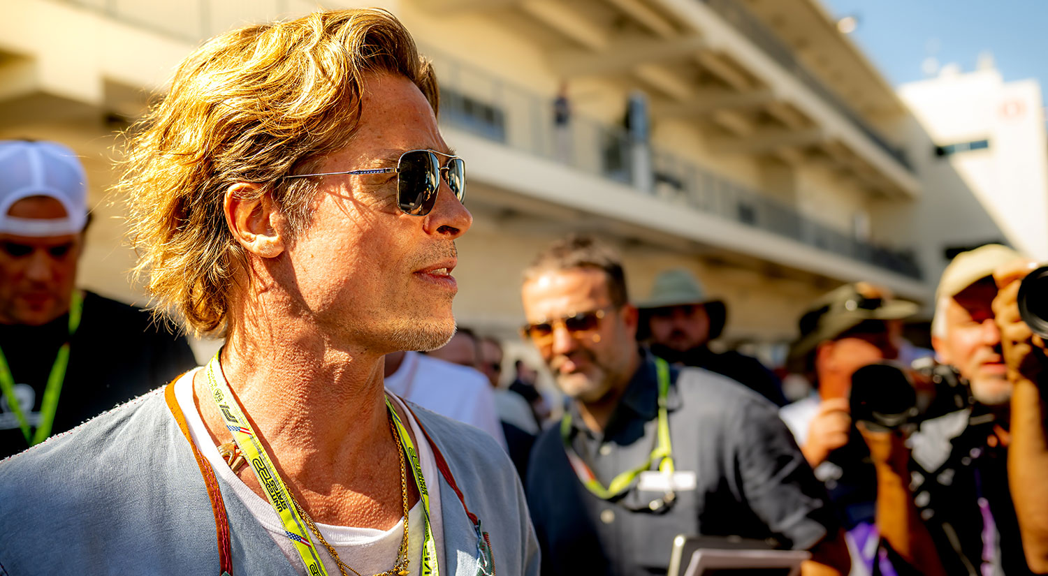 Brad Pitt, Texas, 2022