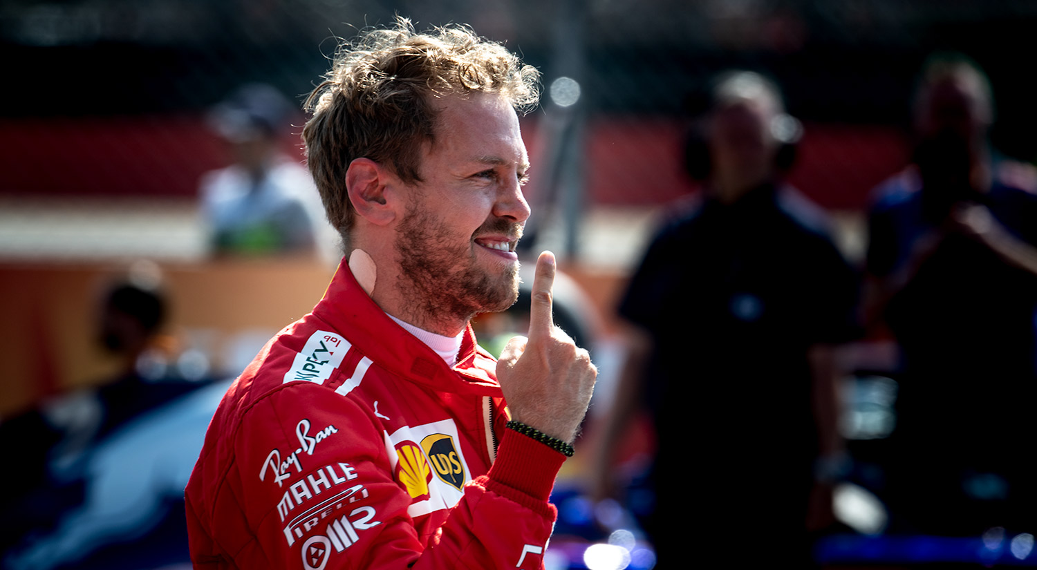 Sebastian Vettel, Silverstone,  2018