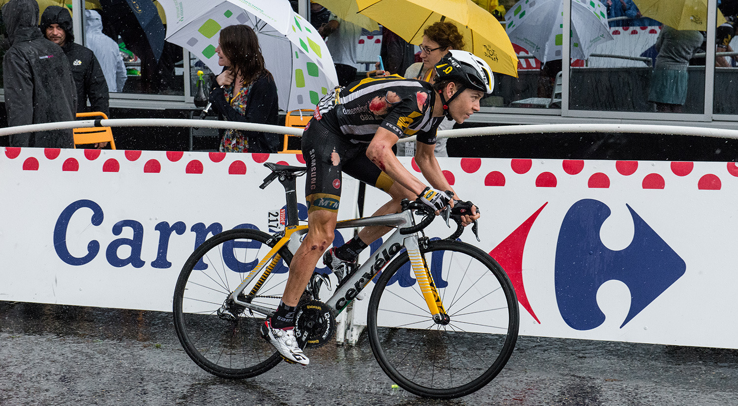 Louis Meintjes, Plateau de Beille, Tour de France - Stage 11, 2015