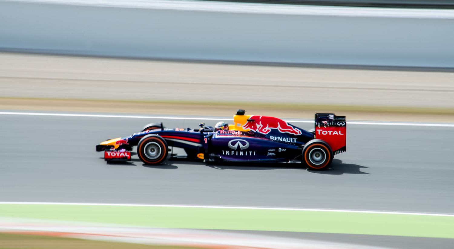 Sebastian Vettel - Red Bull,  Circuit de Catalunya, Barcelona, Spain, 2014