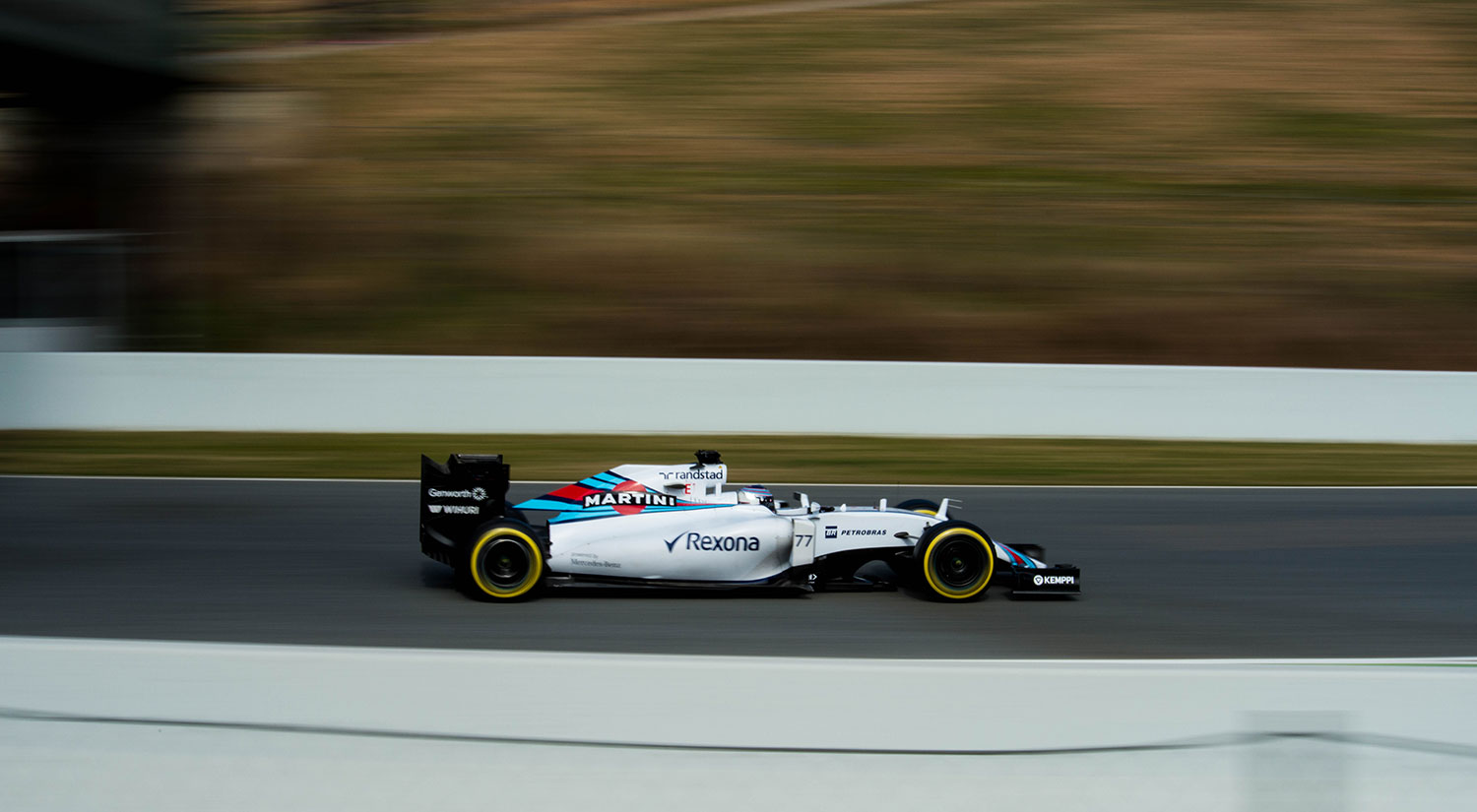 Valtteri Bottas, Winter Testing,  Circuit de Catalunya, Barcelona, Spain, 2015