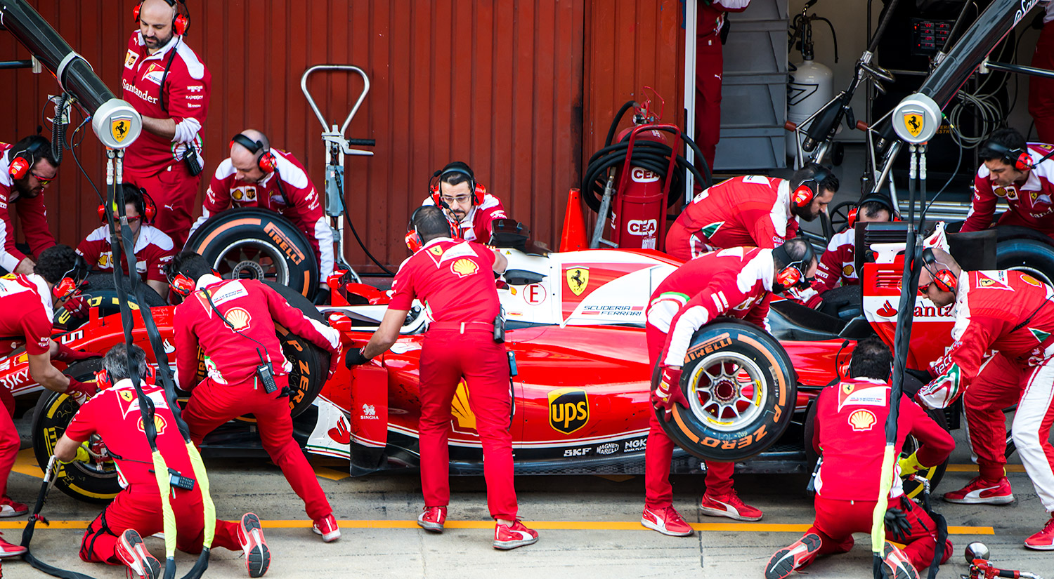 Sebastian Vettel - Ferrari, Winter Testing, Circuit de Catalunya, 2016