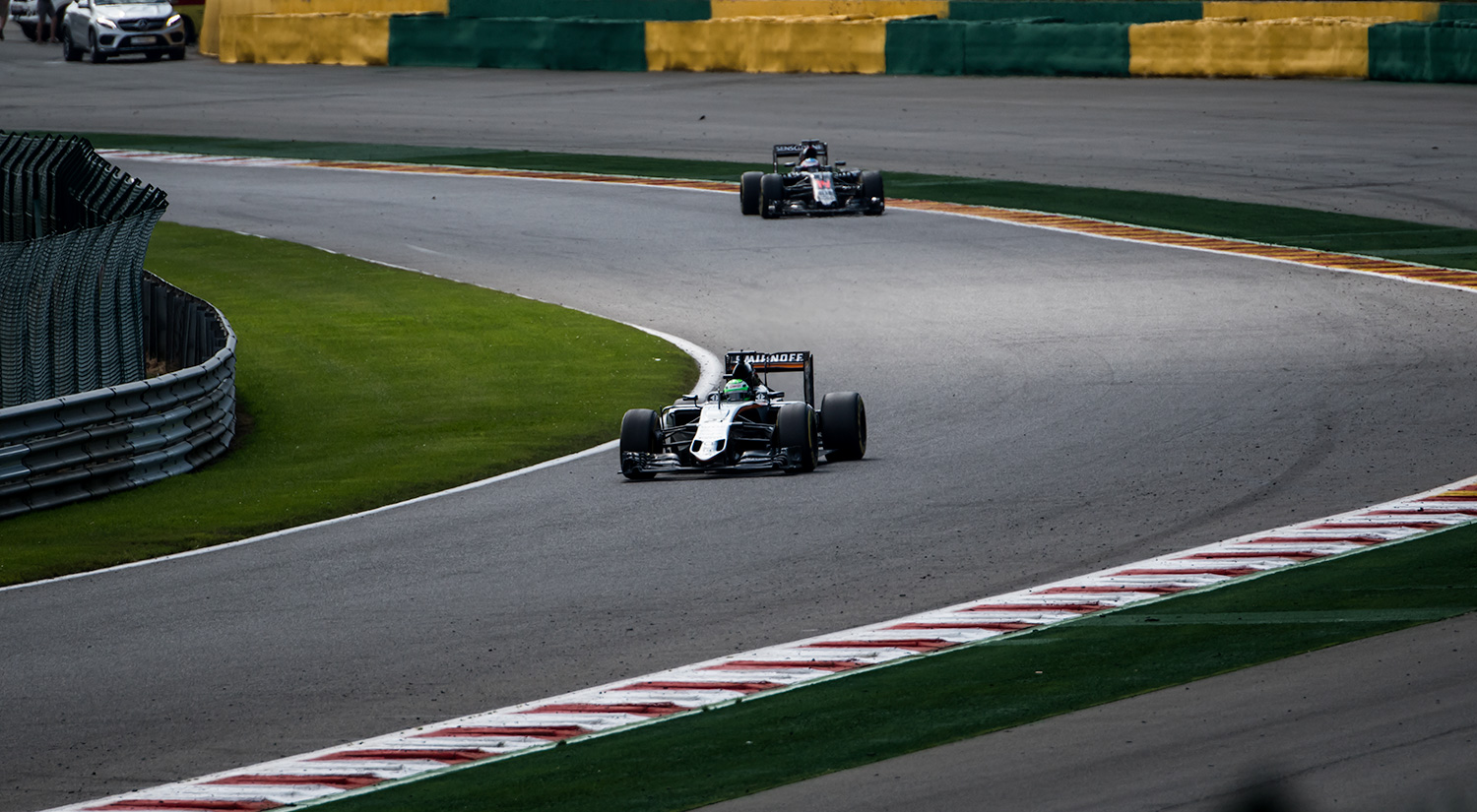 Nico Hülkenberg & Fernando Alonso, Spa-Francorchamps, 2016