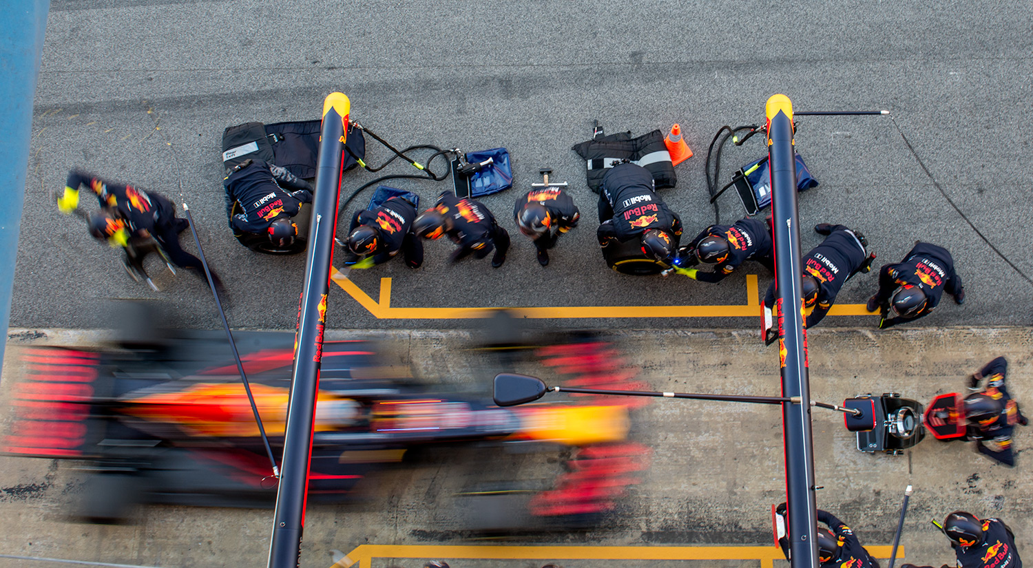 Daniel Ricciardo - Red Bull Racing, Winter Testing, Circuit de Catalunya,  2017