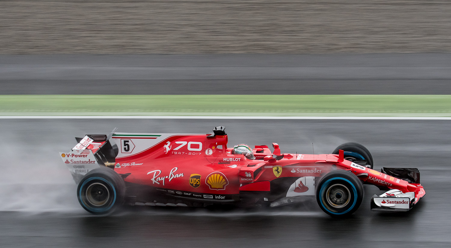 Sebastian Vettel - Ferrari, Monza,  2017