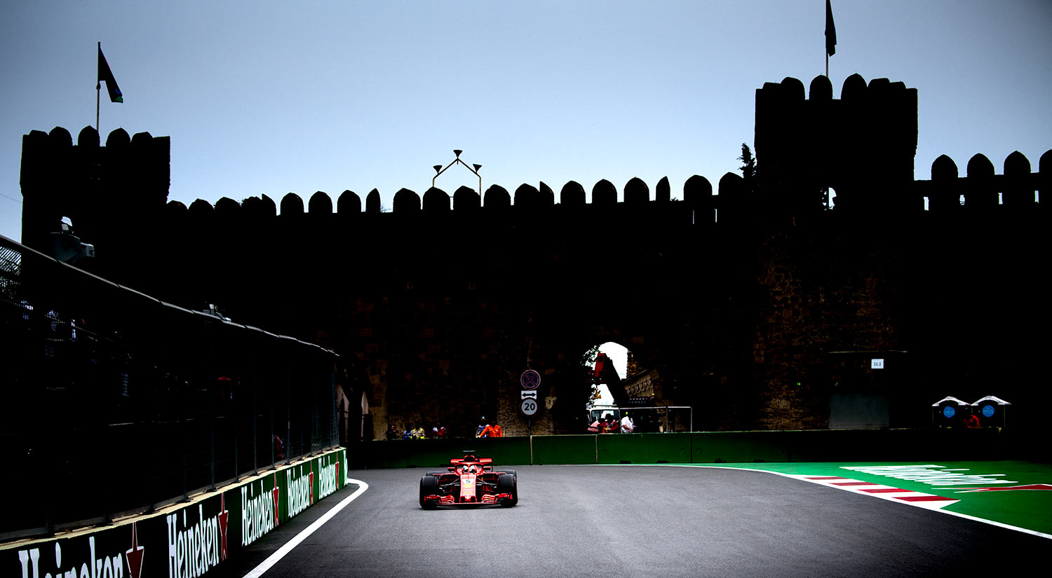 Sebastian Vettel - Ferrari, Baku,  2018