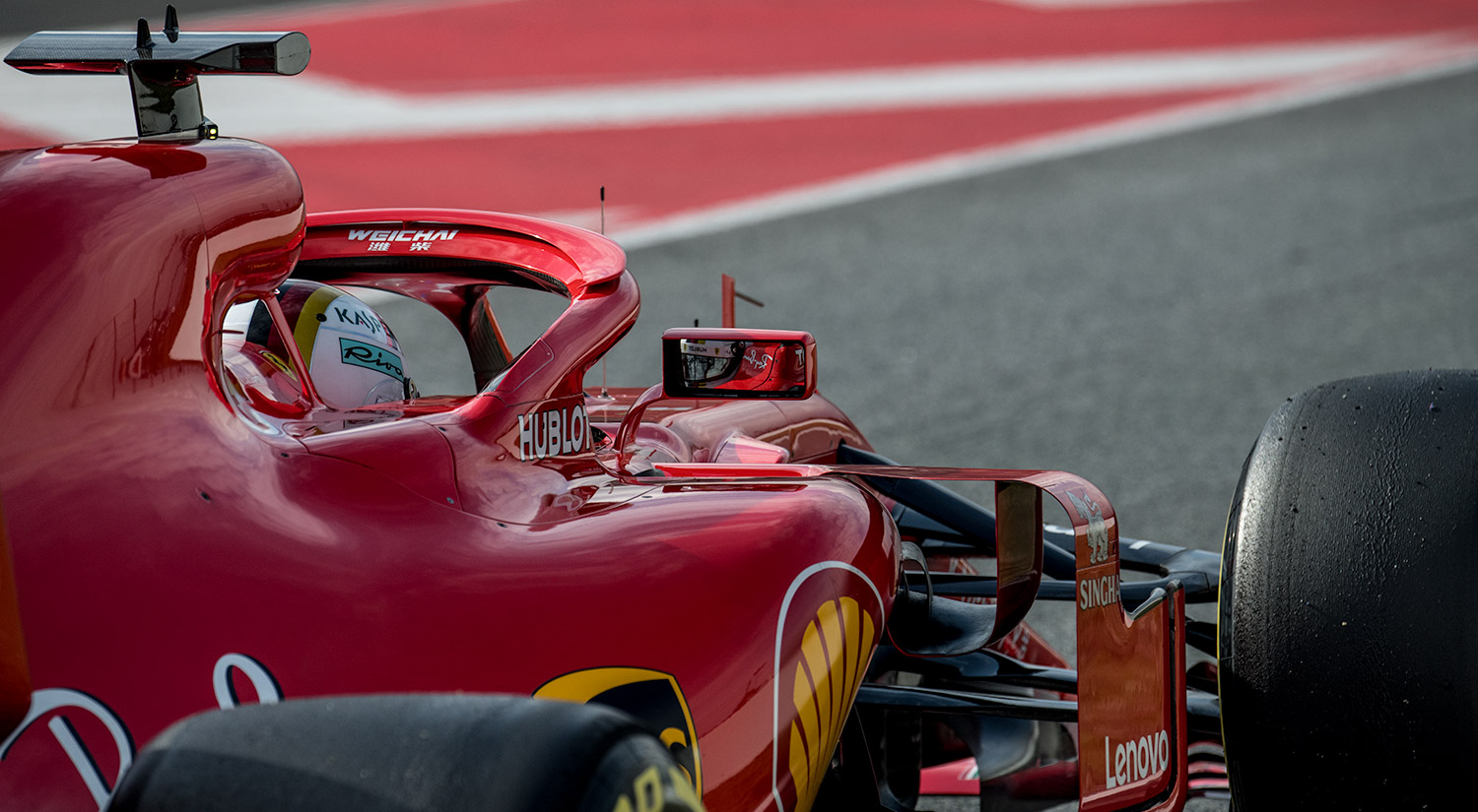 Sebastian Vettel - Ferrari, Winter Testing, Circuit de Catalunya,  2018