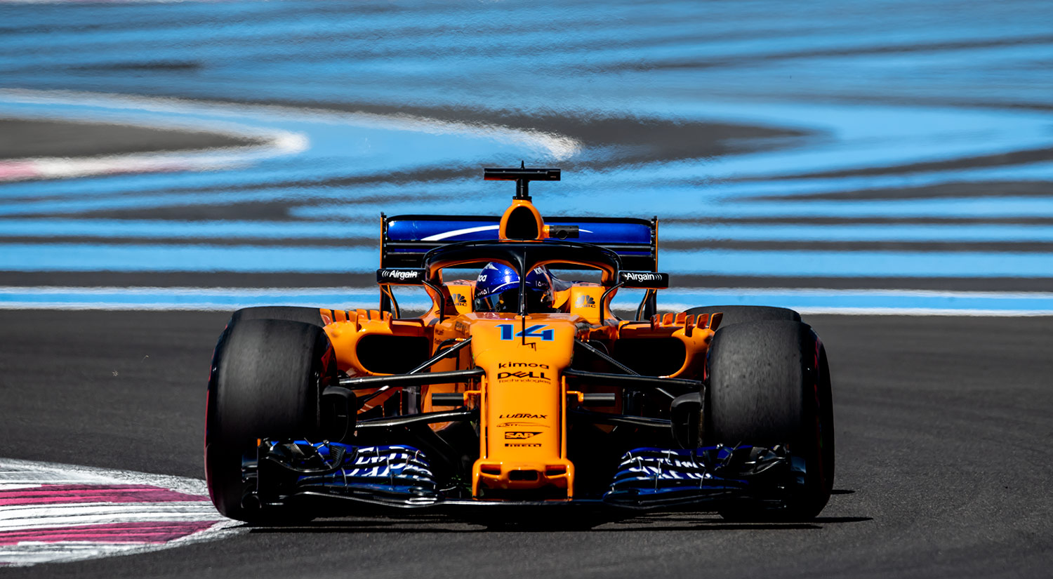 Fernando Alonso - McLaren, Circuit Paul Ricard,  2018