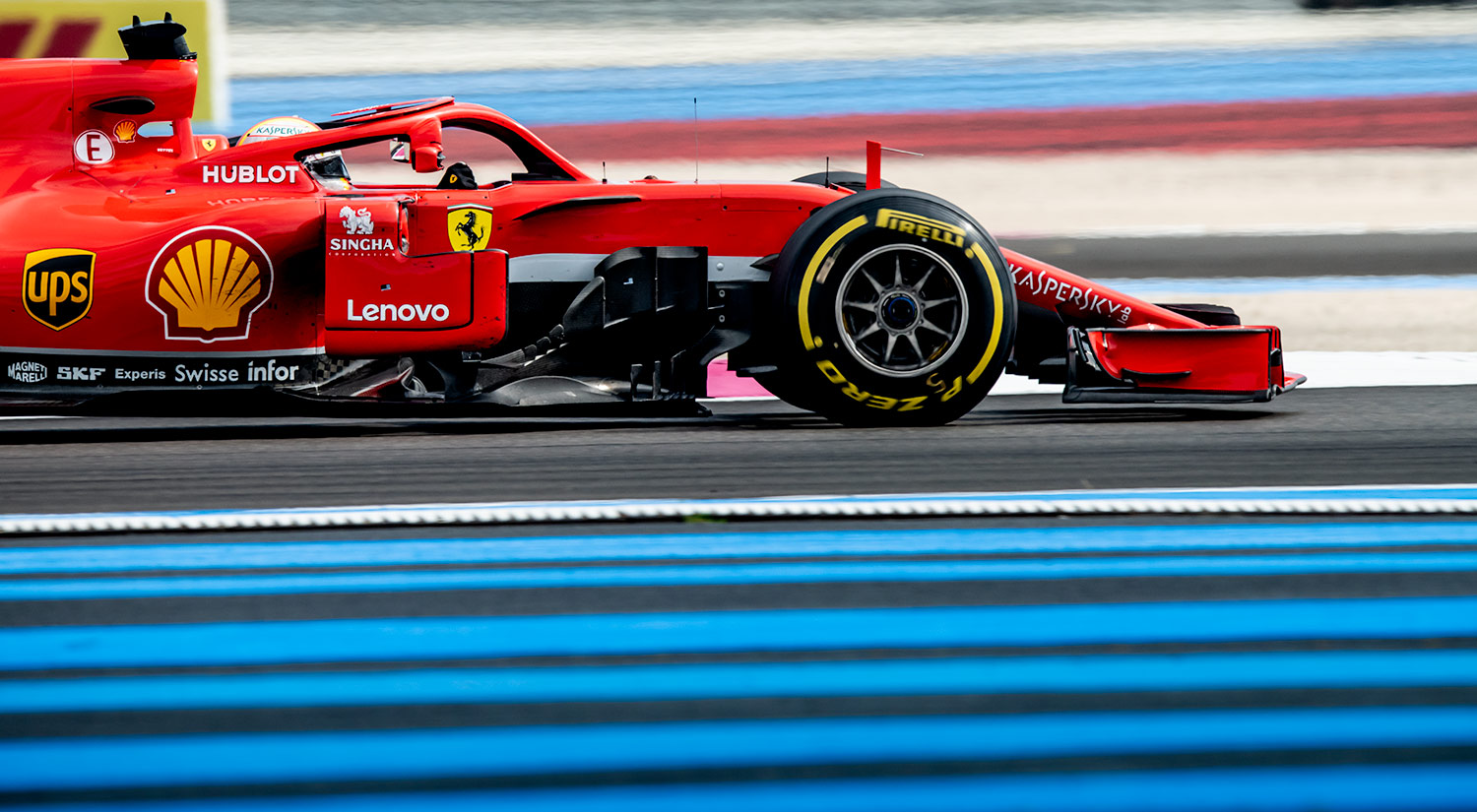 Sebastian Vettel - Ferrari, Circuit Paul Ricard,  2018