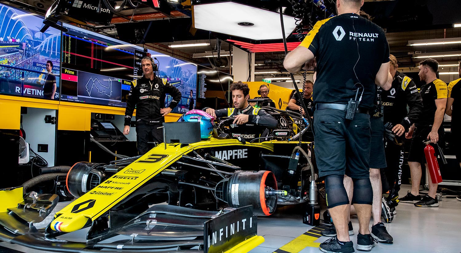 Daniel Ricciardo - Renault, Singapore Grand Prix, 2019