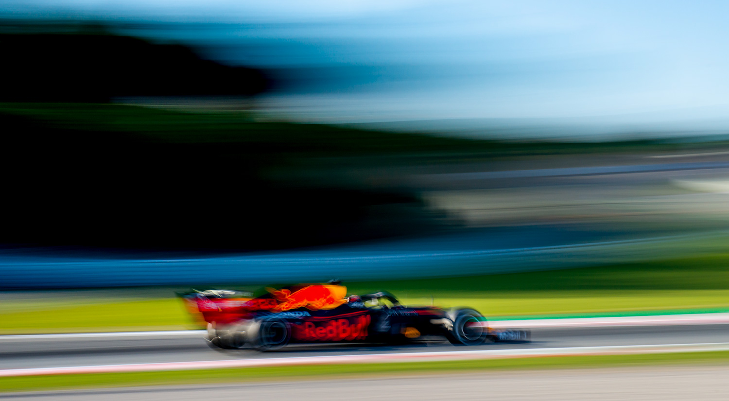 Alex Albon - Red Bull Racing, Winter Testing, Circuit de Catalunya,  2020