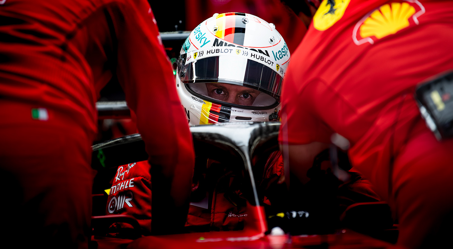 Sebastian Vettel - Ferrari, Winter Testing, Circuit de Catalunya,  2020