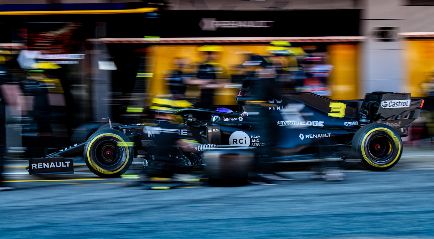 Daniel Ricciardo - Renault, Winter Testing, Circuit de Catalunya,  2020