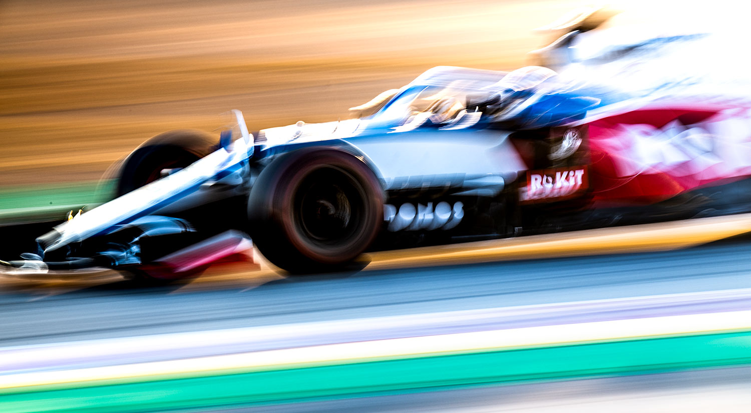 Nicholas Latifi - Williams, Winter Testing, Circuit de Catalunya,  2020