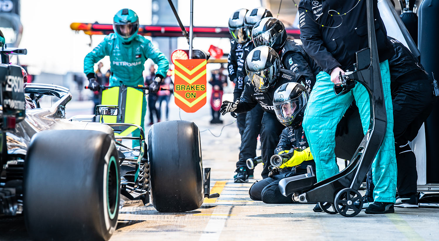 Lewis Hamilton - Mercedes, Winter Testing, Circuit de Catalunya,  2020