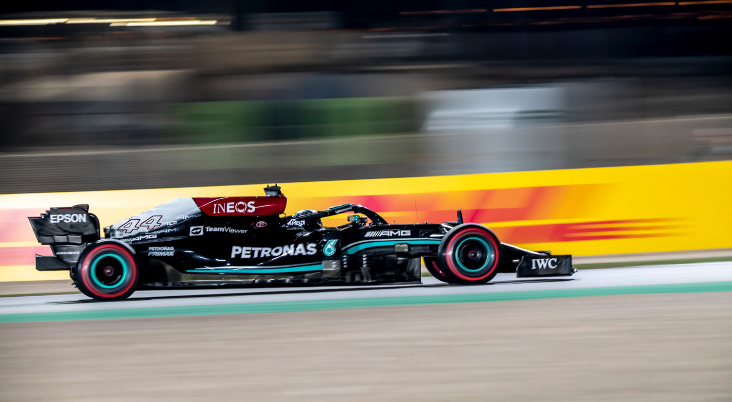 Lewis Hamilton - Mercedes AMG Petronas, Losail Circuit, 2021