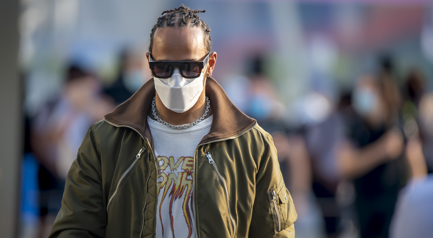 Lewis Hamilton - Mercedes AMG Petronas, Jeddah Corniche Circuit, 2021