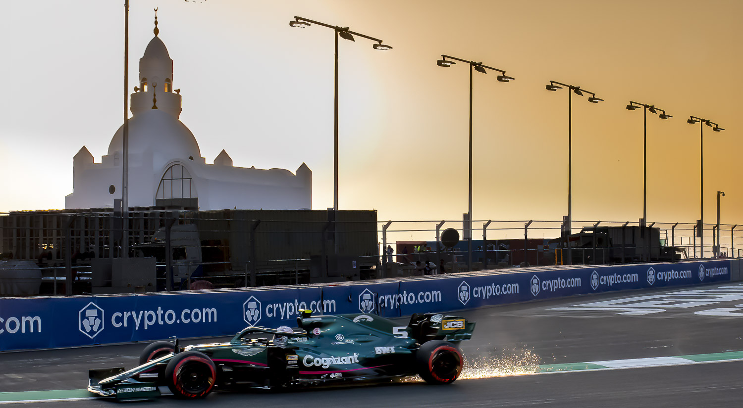 Sebastian Vettel - Aston Martin F1 Team, Jeddah Corniche Circuit, 2021