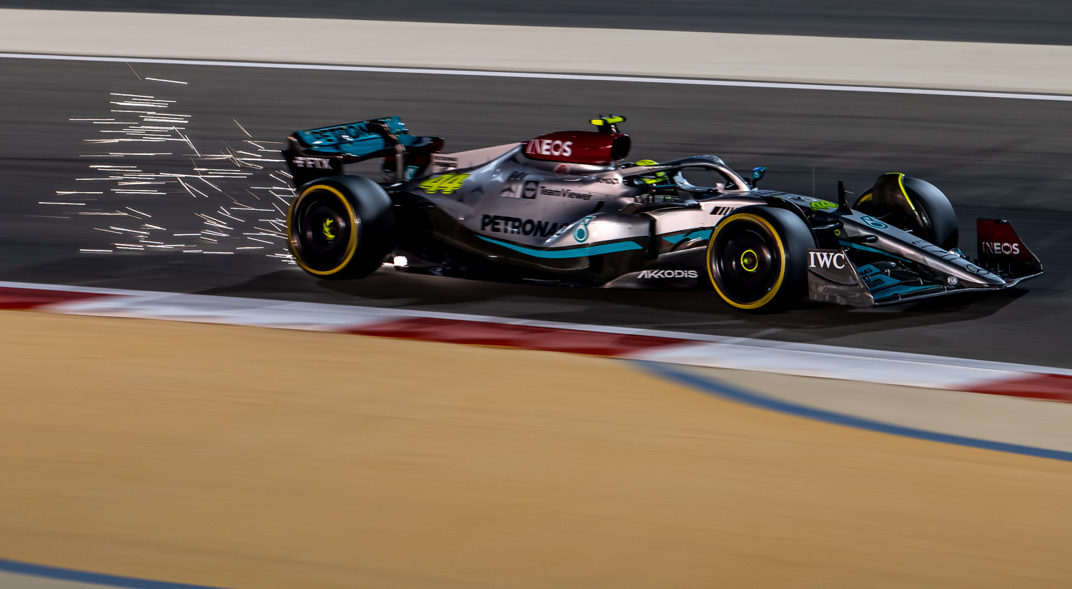 Lewis Hamilton - Mercedes AMG Petronas, Bahrain International Circuit, 2022