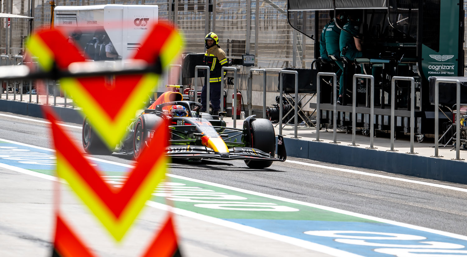 Sergio Perez - Red Bull Racing, Winter Testing, Bahrain International Circuit, 2022