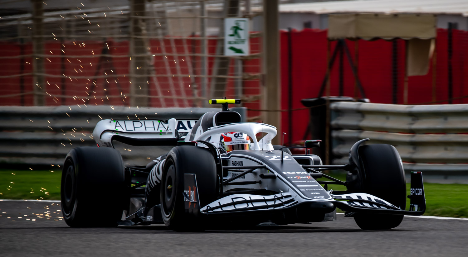 Yuki Tsunoda - Scuderia AlphaTauri, Winter Testing, Bahrain International Circuit, 2022