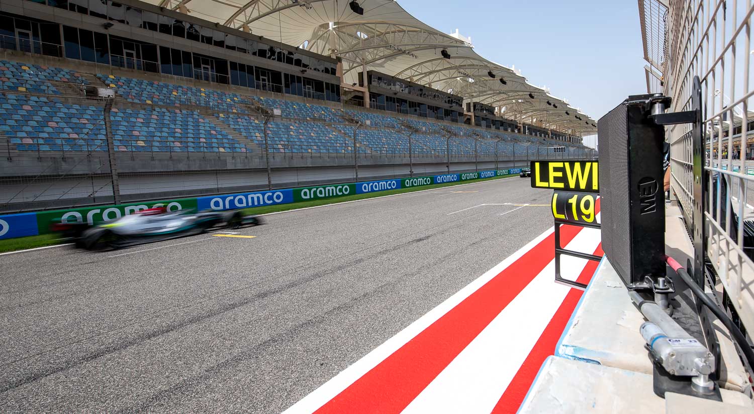 Lewis Hamilton - Mercedes AMG Petronas, Winter Testing, Bahrain International Circuit, 2022
