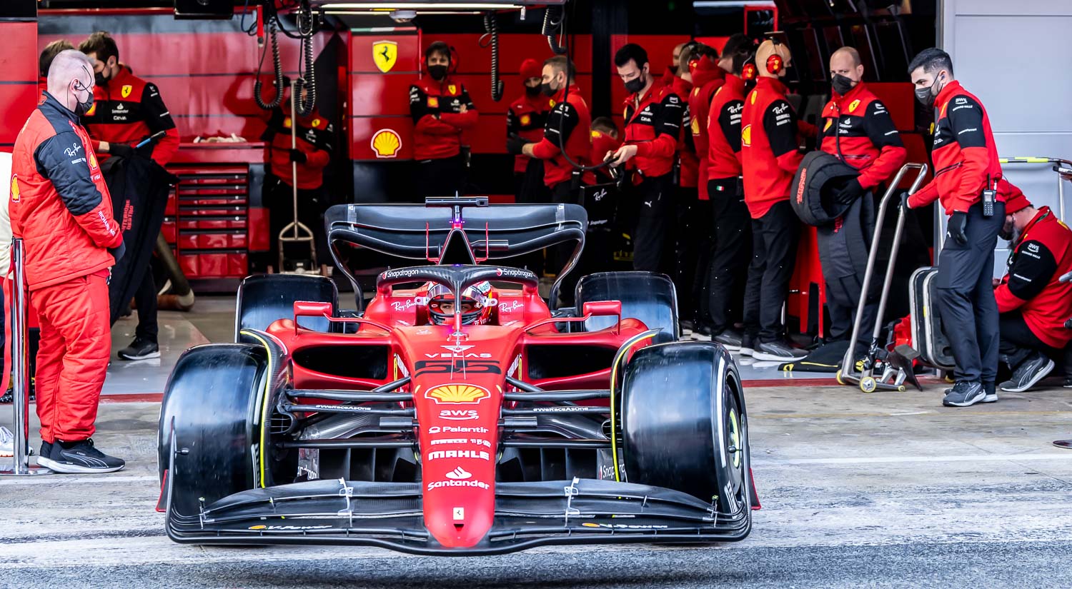 Carlos Sainz Jr - Scuderia Ferrari, Circuit de Catalunya, 2022