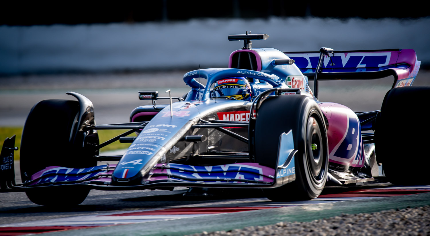 Fernando Alonso - Alpine F1 Team, Winter Testing, Circuit de Catalunya, 2022
