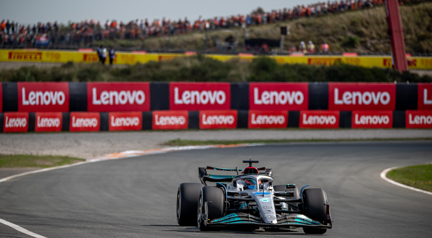 George Russell - Mercedes, Zandvoort, 2022