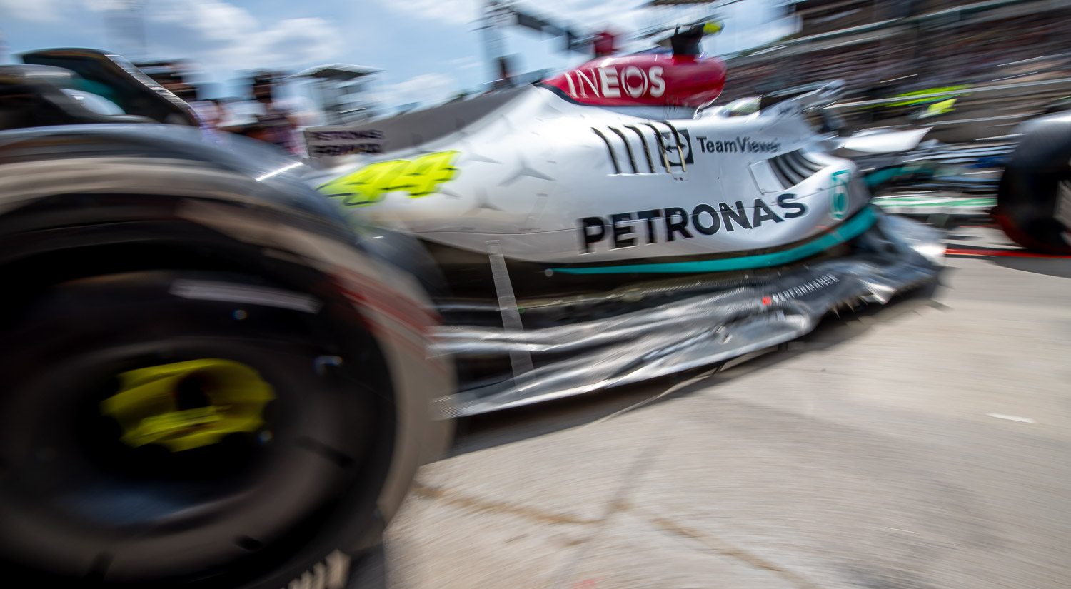 Lewis Hamilton - Mercedes, Hungaroring, 2022