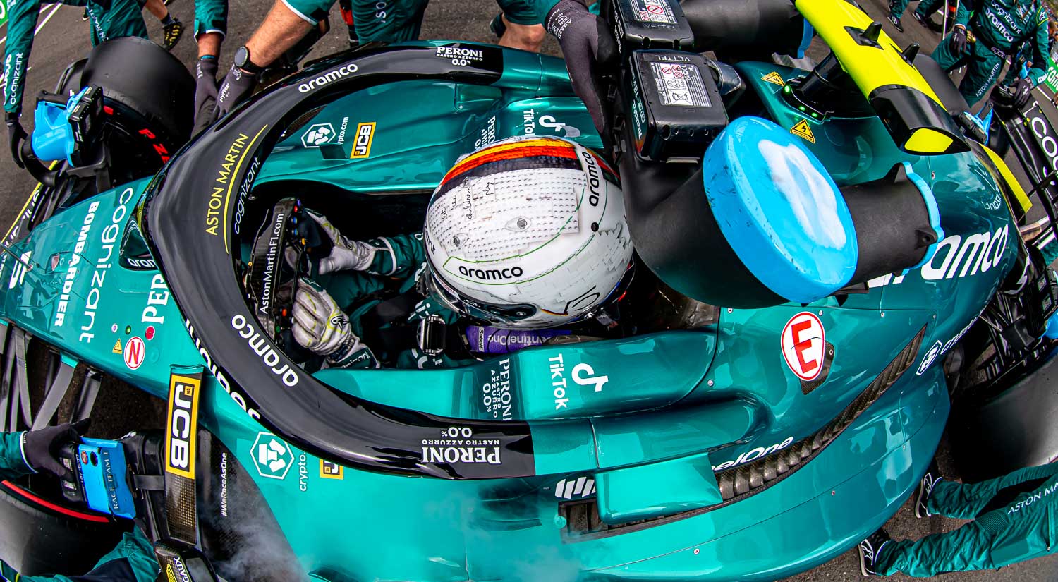 Sebastian Vettel - Aston Martin, Hungaroring, 2022