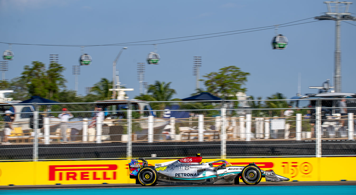 Lewis Hamilton - Mercedes AMG Petronas, Miami International Autodrome, 2022