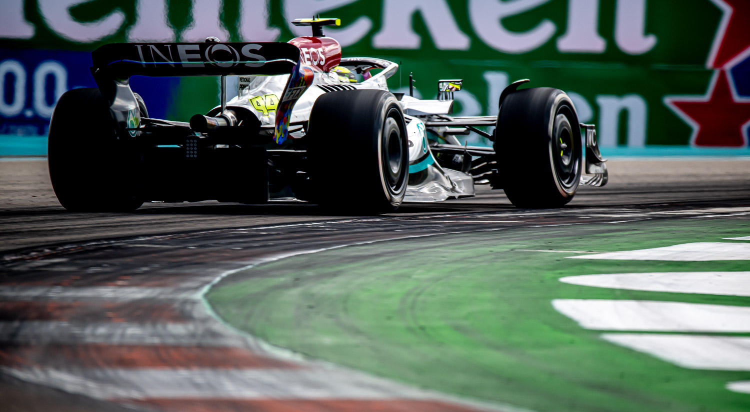 Lewis Hamilton - Mercedes AMG Petronas, Miami International Autodrome, 2022