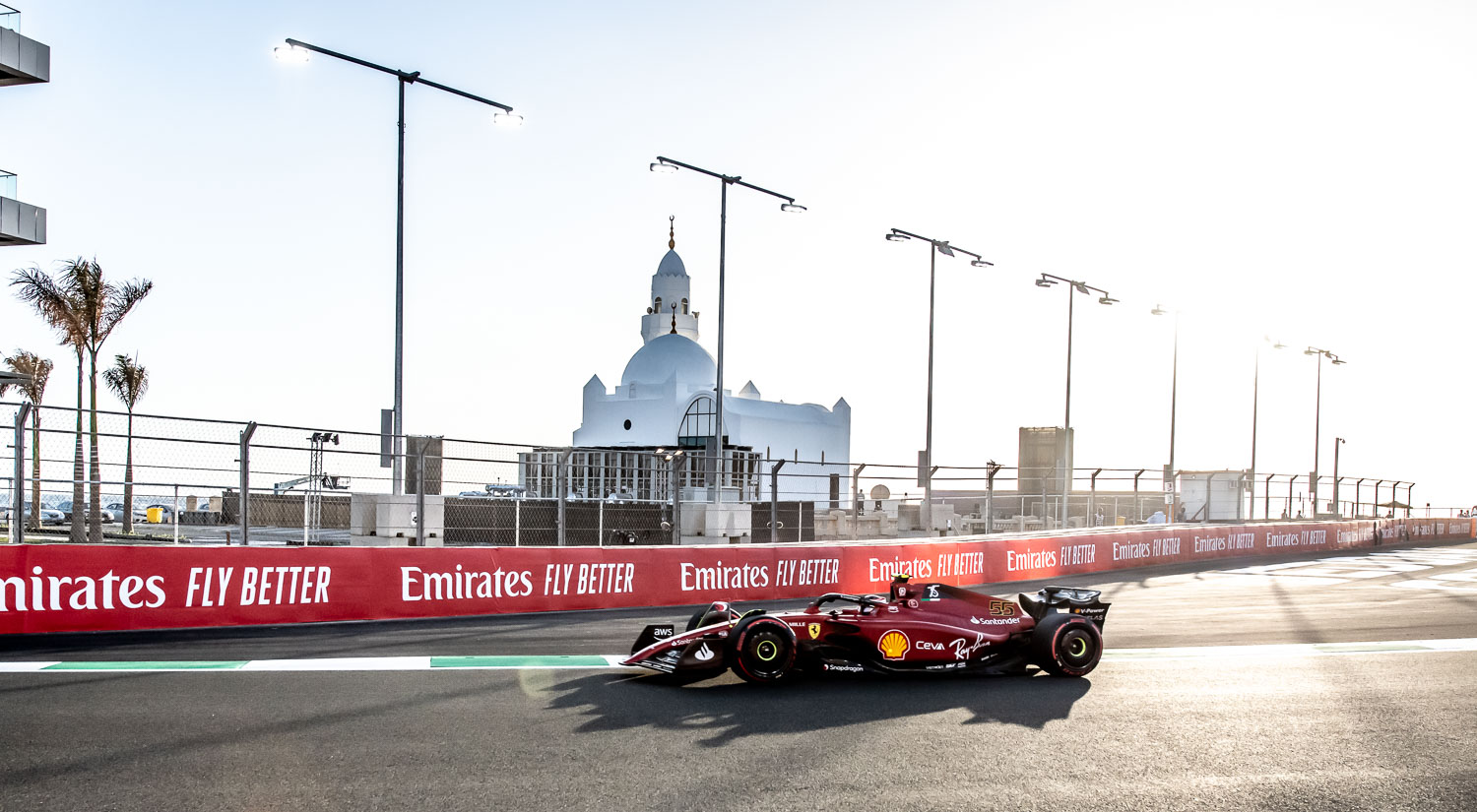 Carlos Sainz Jr - Scuderia Ferrari, Jeddah Corniche Circuit, 2022