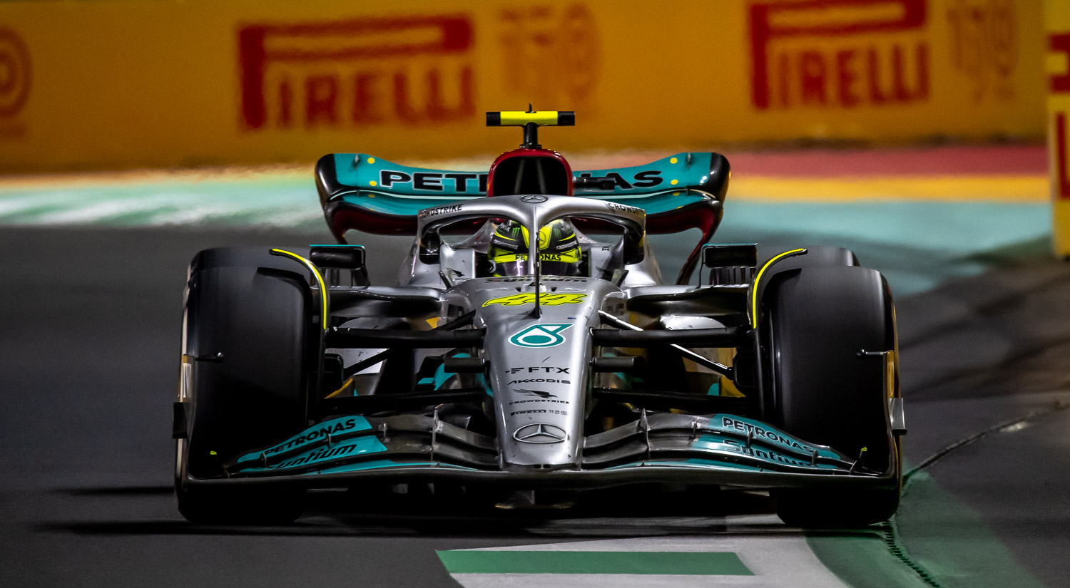 Lewis Hamilton - Mercedes AMG Petronas, Jeddah Corniche Circuit, 2022