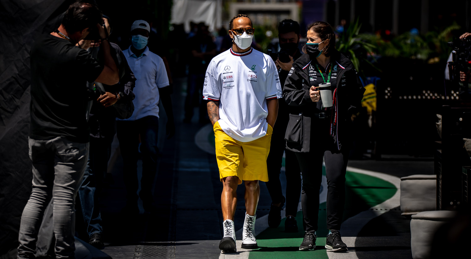 Lewis Hamilton - Mercedes AMG Petronas, Jeddah Corniche Circuit, 2022