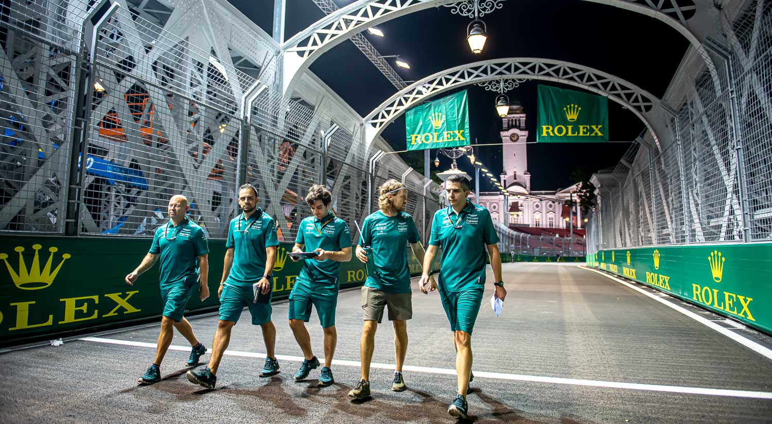 Sebastian Vettel - Aston Martin, Marina Bay, 2022