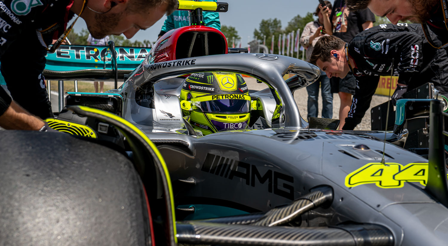 Lewis Hamilton - Mercedes AMG Petronas, Circuit de Barcelona-Catalunya, 2022