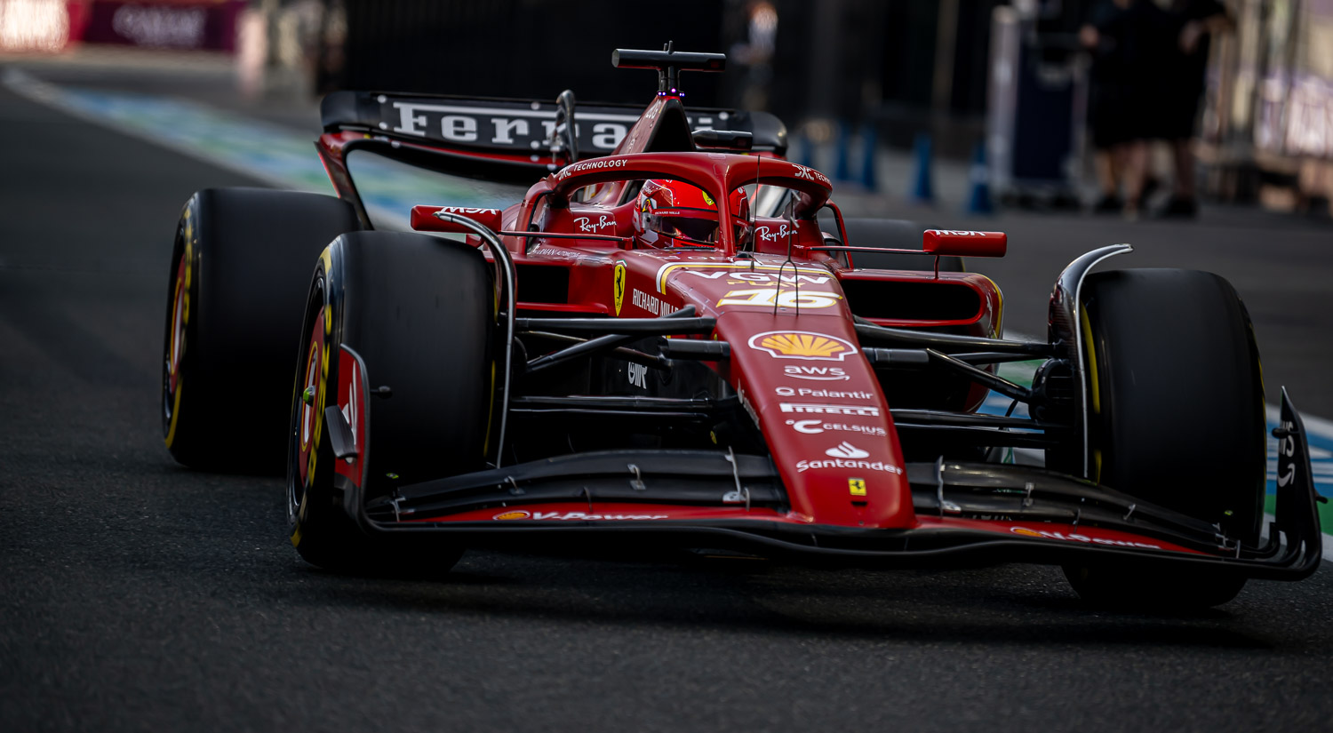 Charles Leclerc - Ferrari, Jeddah Corniche Circuit, Jeddah