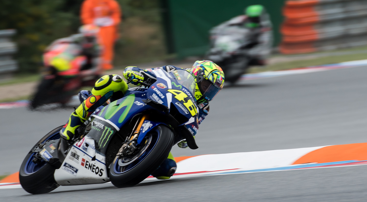 Valentino Rossi - Yamaha,  Brno, Czech Rep, 2016