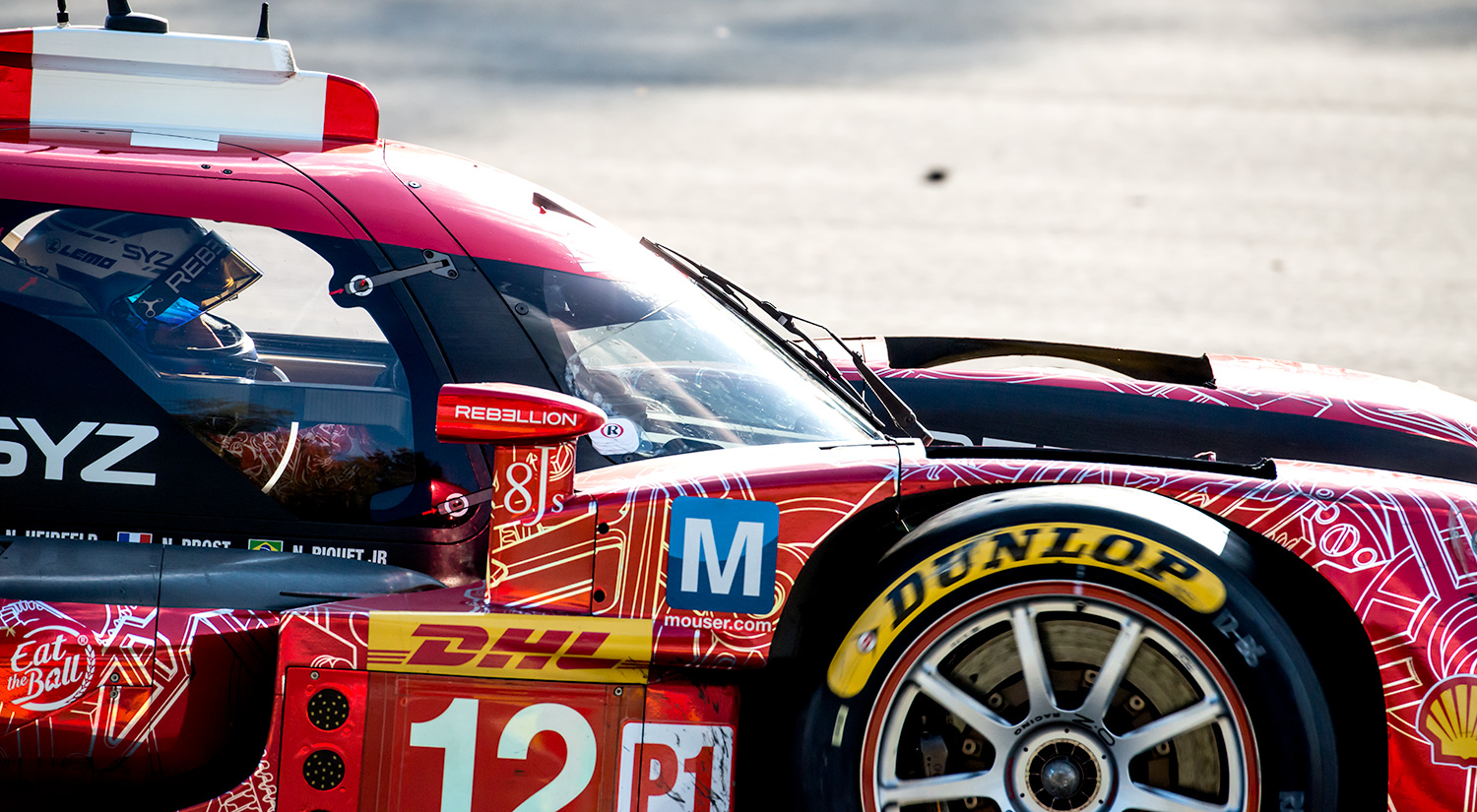 Nicolas Prost, Nick Heidfeld, Nelson Piquet, Jr. - No. 12 Rebellion Racing,  6 Hours of Spa-Francorchamps, Belgium, 2016