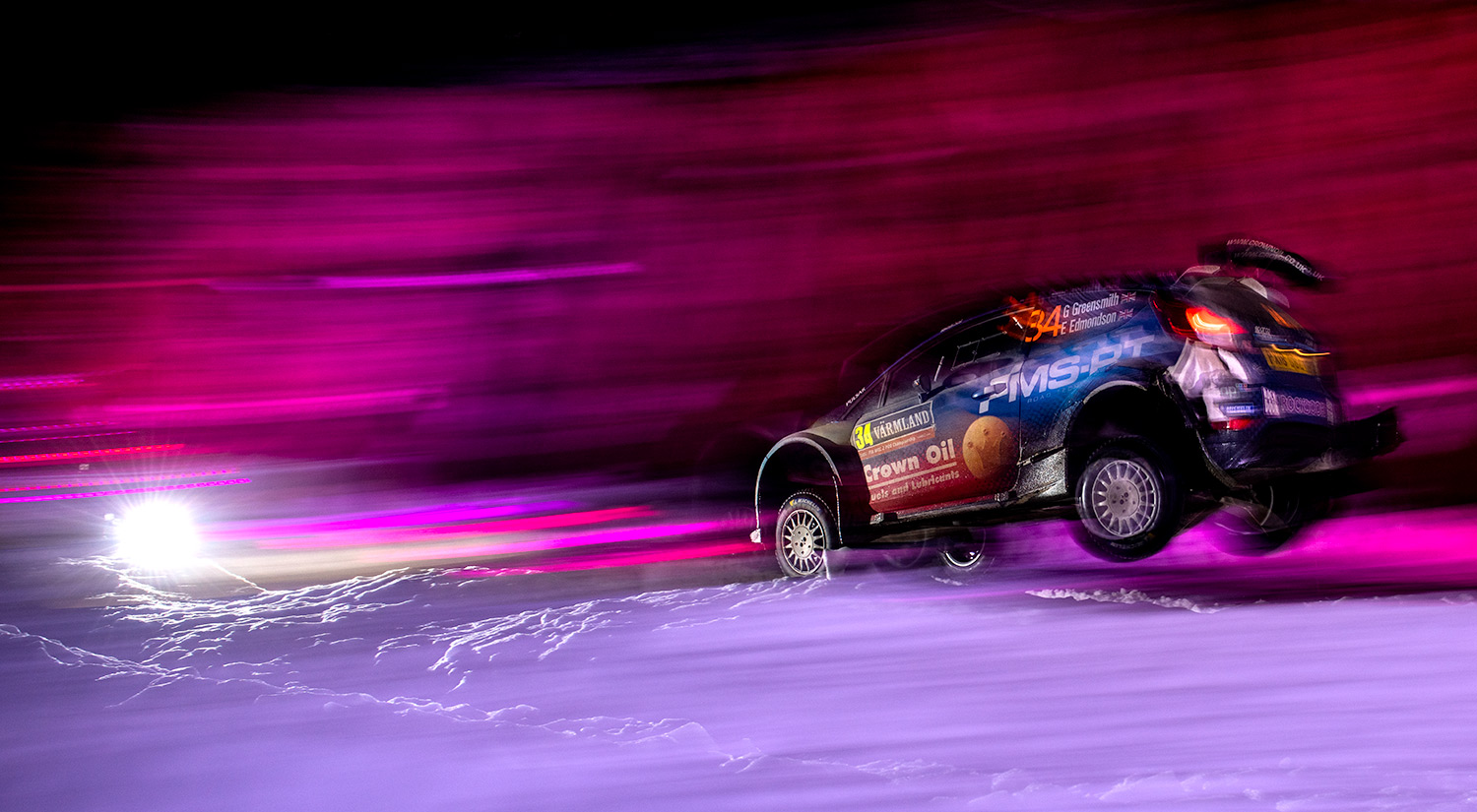 Gus Greensmith & Elliott Edmondson - M-Sport Ford WRT,  Torsby, Sweden, 2019