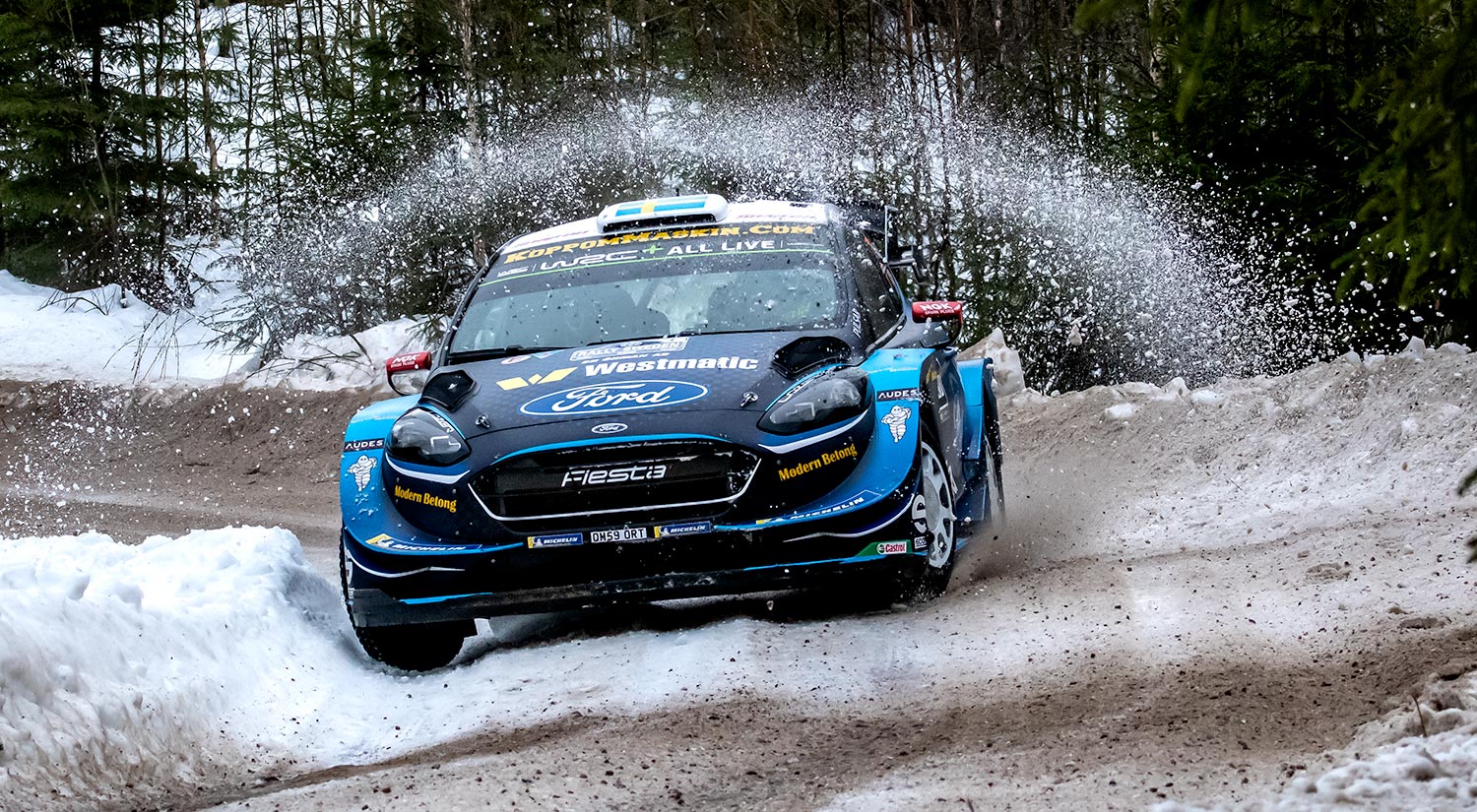 Pontus Tidemand & Ola Fløene - M-Sport Ford WRT, Torsby, Sweden, 2019