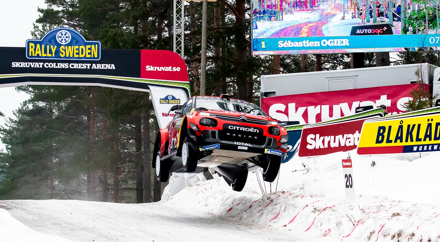 Sébastien Ogier & Julien Ingrassia - Citroën C3, Torsby, Sweden, 2019