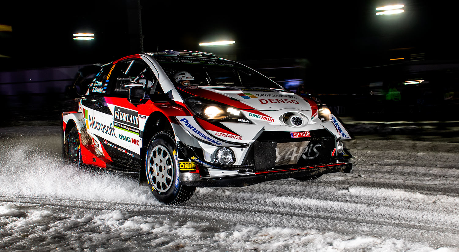 Ott Tänak	& Martin Järveoja - Toyota Yaris, Torsby, Sweden, 2019