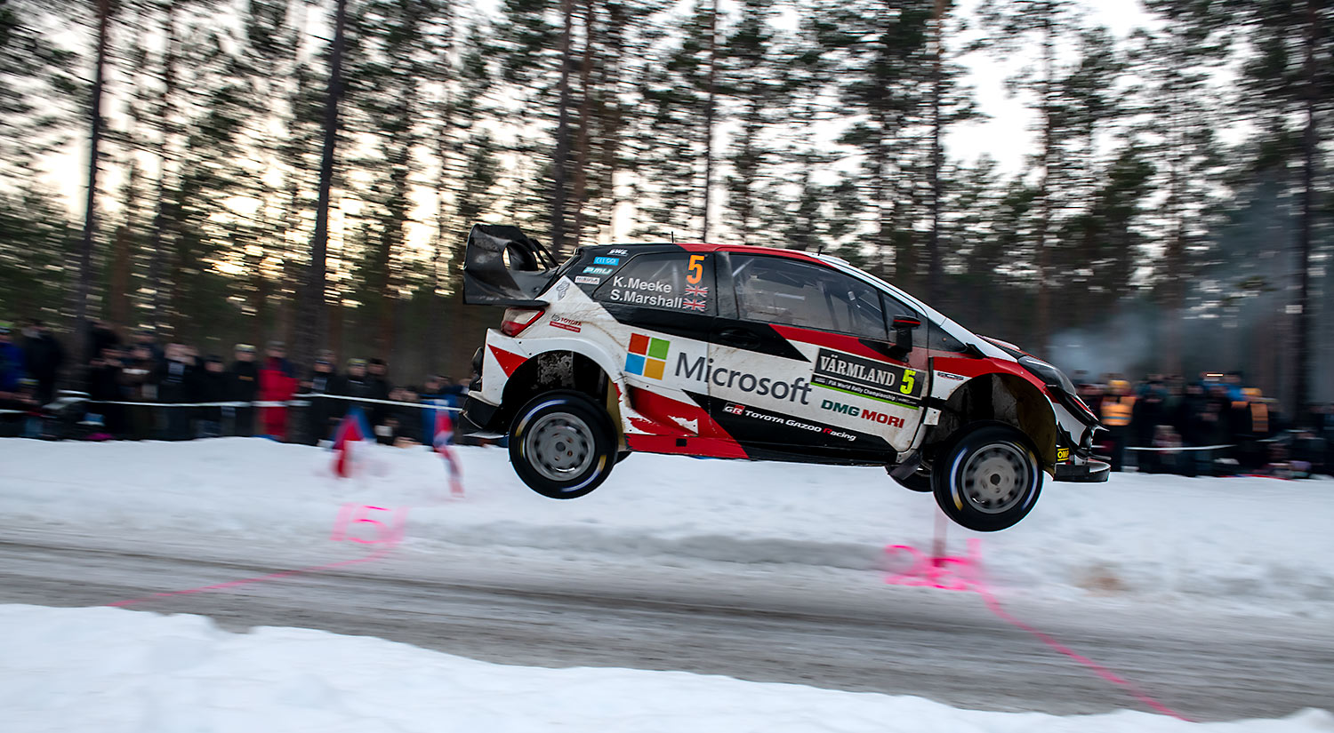 Kris Meeke	& Sebastian Marshall - Toyota Yaris, Torsby, Sweden, 2019
