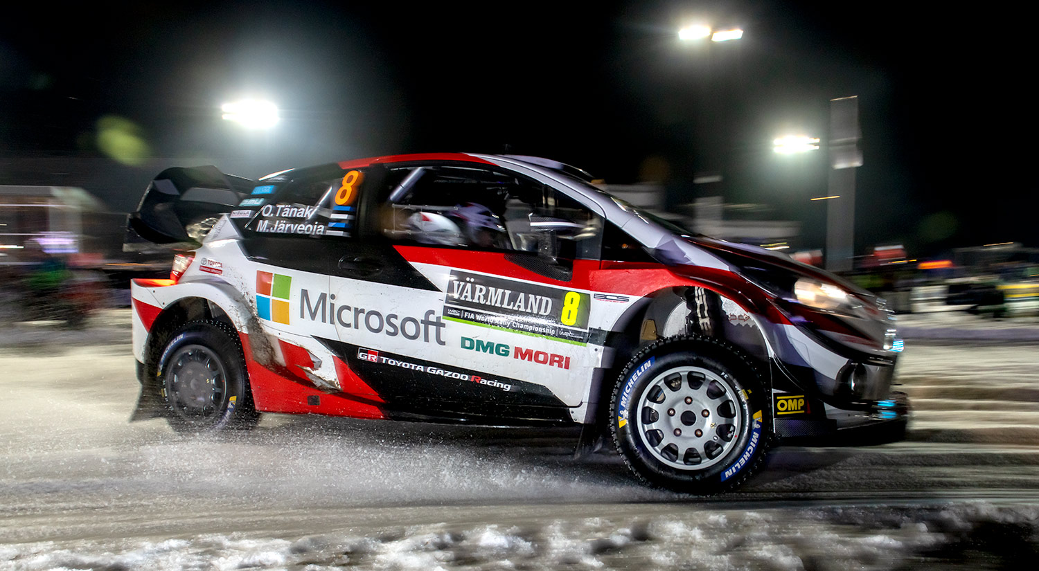 Ott Tänak	& Martin Järveoja - Toyota Yaris, Torsby, Sweden, 2019