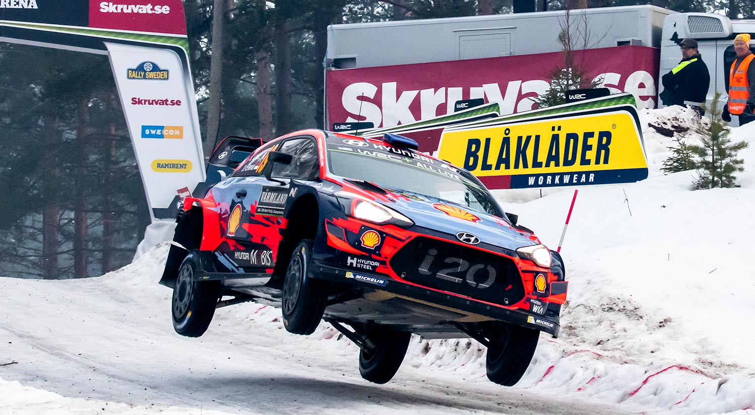 Sébastien Loeb & Daniel Elena - Hyundai i20 Coupe WRC, Torsby, Sweden, 2019