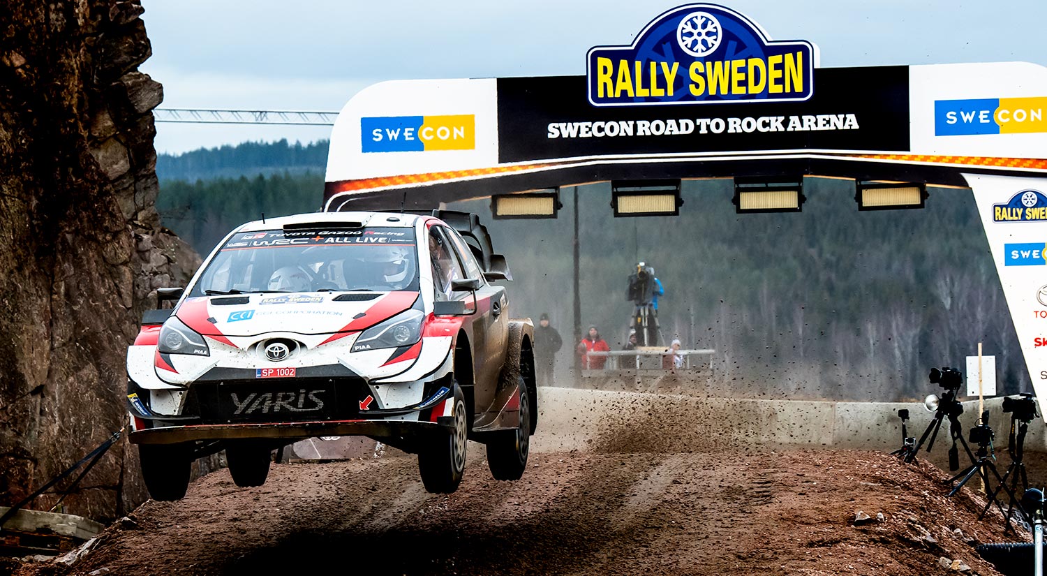 Takamoto Katsuta & Daniel Barritt - Toyota Gazoo Racing WRT, Torsby, Sweden, 2020